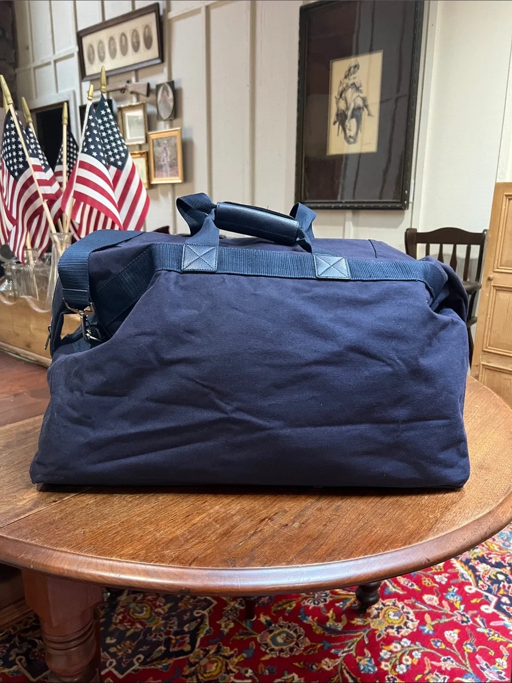 Ralph Lauren Navy Duffel